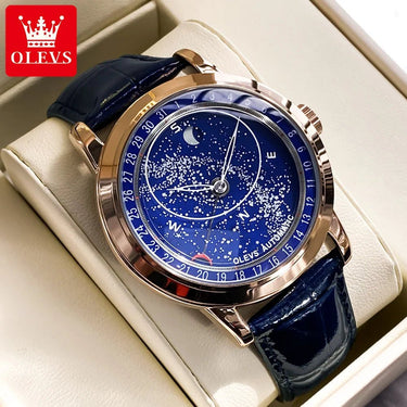 Shark & Sapphire Celestial Orbit Automatic - Shark & Sapphire